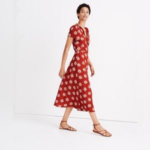 Madewell Midi Wrap Dress